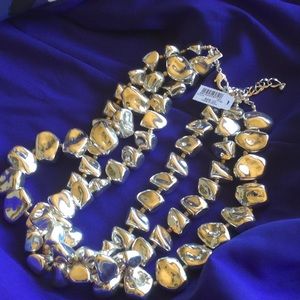 Chicos Silver Flavia necklace